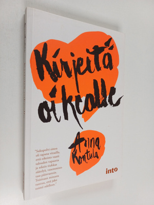 Anna Kontula : Kirjeitä oikealle