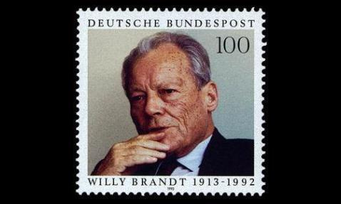 Saksa 1706 ** Willy Brandt, poliitikko (1993)