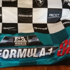 Psygnosis FIA formula 1 Mainoslakana n. 2 x 1,8 metriä - pikkukuva 1
