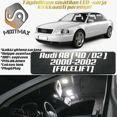 Audi A8 (4D) Sisätilan LED-sarja 28-osainen