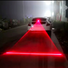AUTON LASERTAKAJARRUVALO PUNAISELLA RAJOITUSVIIVALLA. - pikkukuva 1