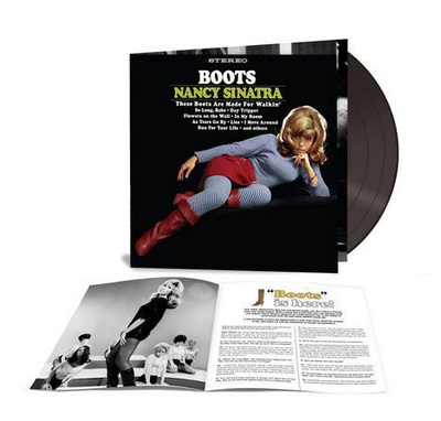 NANCY SINATRA: Boots LP + iso vihko (Musta vinyyli) UUSI