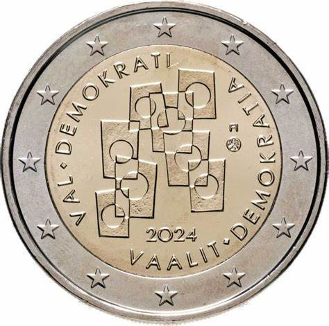 SUOMI ERIKOISEURO 2 EUROA 2024 (VAALIT JA DEMOKRATIA) 