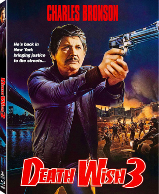 DESTH WISH 3 (1985) Scorpion Releasing 1st Print RARE *UUSI*