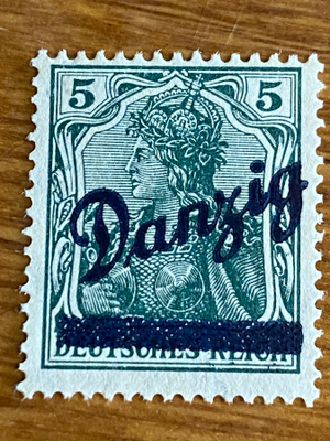 SAKSA DANZIG 1920 MERKKI**
