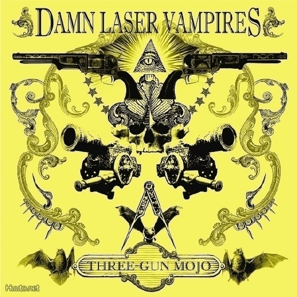 DAMN LASER VAMPIRES three gun mojo CD psychobilly brazil