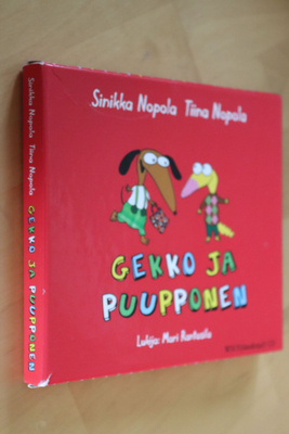 CD äänikirja Sinikka & Tiina Nopola : Gekko ja Puupponen