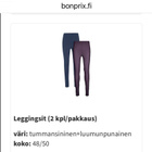 4 Legginsit (Bonprix) koko 48/50 (XL) - pikkukuva 1