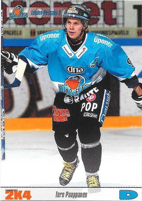 2003-04 CardSet #115 Tero Paappanen Pelicans