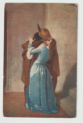 F. Hayez : Der Kuss (R)