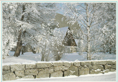 KIRKKOKORTTI - ISOKYRÖN VANHA KIRKKO - 1