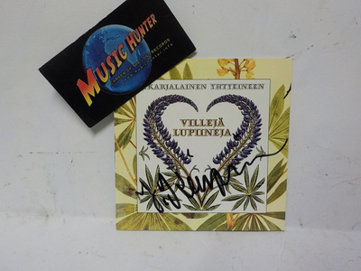 J. KARJALAINEN - VILLEJÄ LUPIINEJA CD- KANSIVIHKO NIMMARILLA