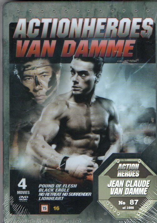 Actionheroes van damme	(75 921)	UUSI	-FI-	Steelbox,	DVD	(4)