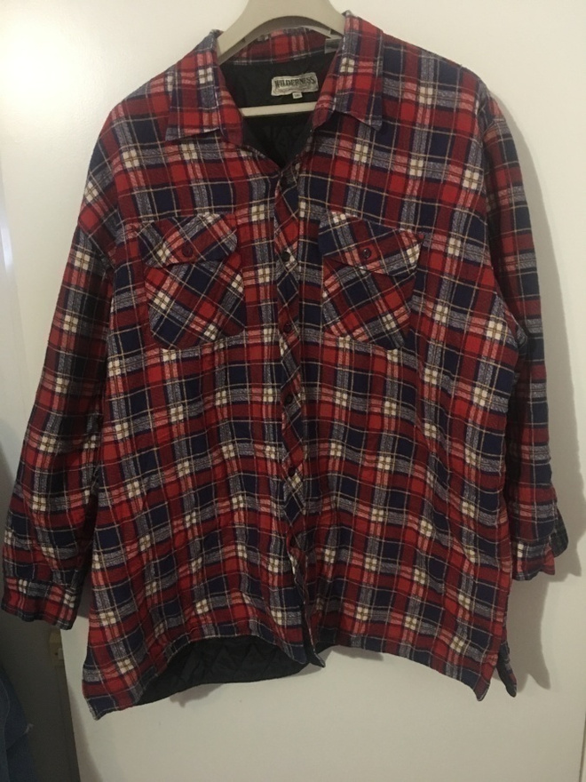 WILDERNESS PLAID JACKET TAKKI MIES KOKO 3 xl