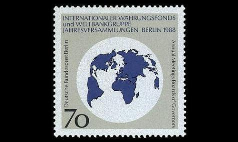 Berlin 817 ** Maailmanpankin vuosikokous (1988)
