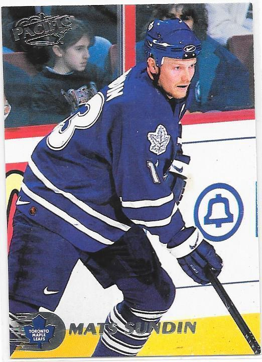1998-99 PAcific #13 Mats Sundin Toronto Maple Leafs