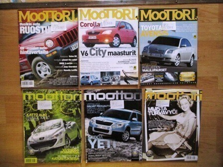 Moottori-lehtiä