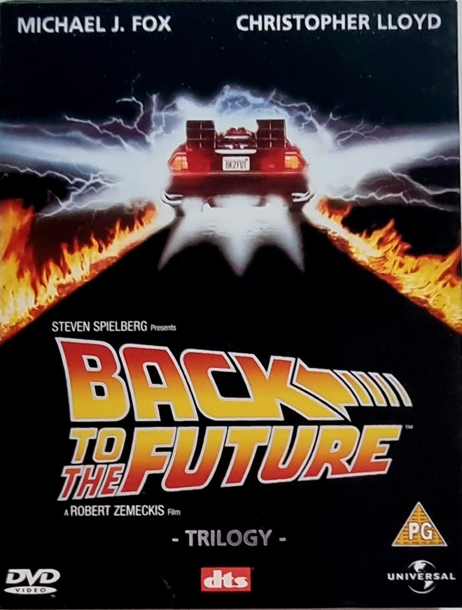 BACK TO THE FUTURE TRILOGY DVD