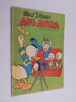 Walt Disney : Aku Ankka 21/1962