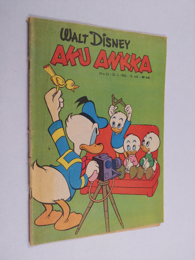 Walt Disney : Aku Ankka 21/1962