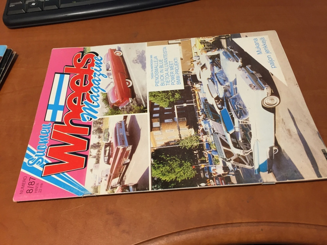 SUOMEN WHEELS MAGAZINE 8/1987 HYVÄ