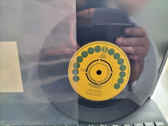 MARION & KAI HYTTINEN, Säästöpankki on.. 7''  Mainoslevy !!