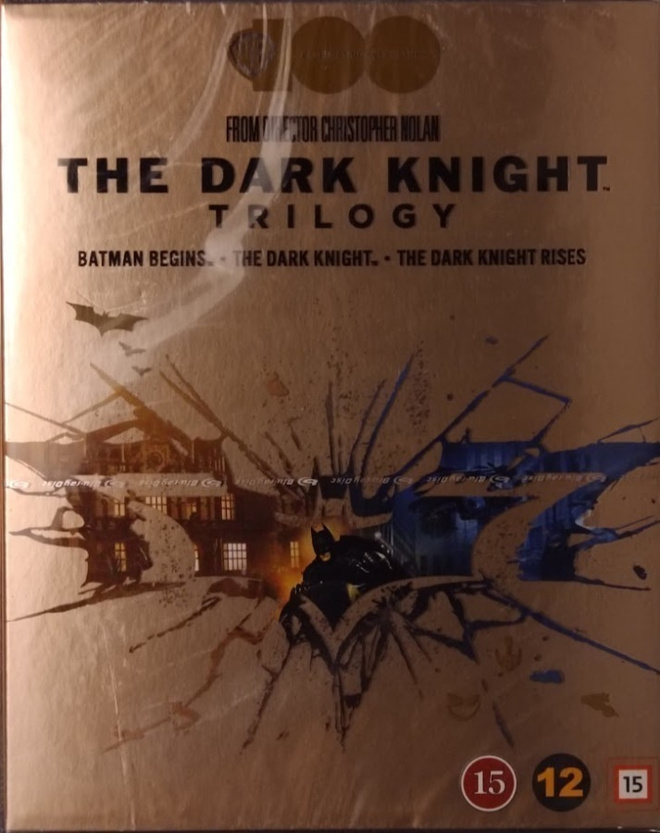 The Dark knight trilogy (Warner 100 years -boksi)