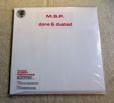 MANIC STREET PREACHERS (M.S.P.) - Done & Dusted 12"
