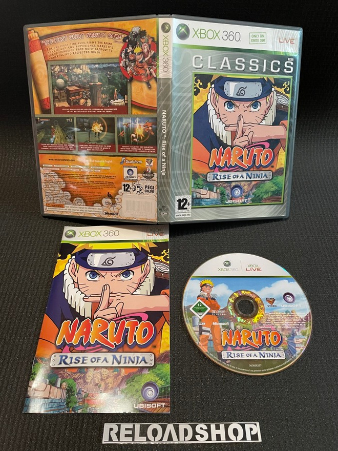 Naruto: Rise of a Ninja CLASSICS XBOX 360 CiB