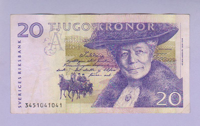 Ruotsi 20 Kronor v.2003 P-63b