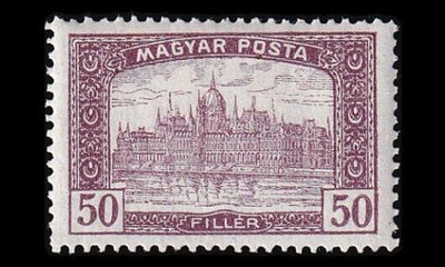 Unkari 252 * Parlamenttirakennus 50 f (1919)