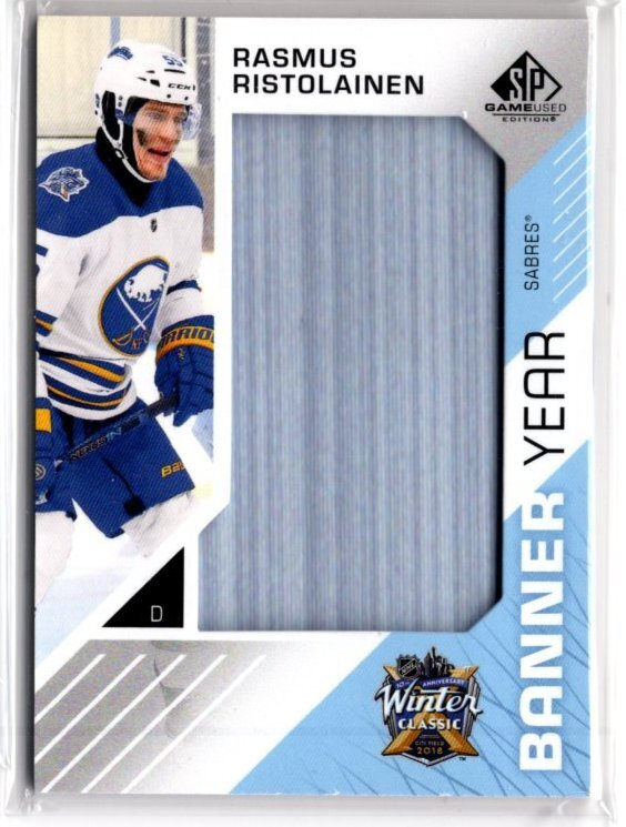 Rasmus Ristolainen 18-19 SP Game Used Banner Year BWC-RR