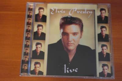 Elvis Presley Live CD.