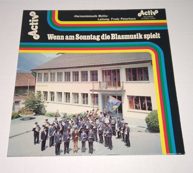 WENN AM SONTAG DIE BLASMUSIC SPIELT LP ACTIV 22051