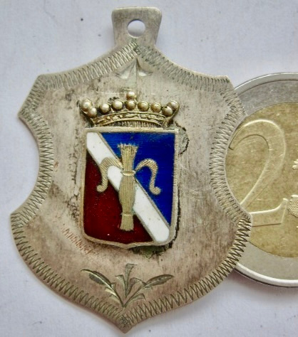 VANHA Palkinto Mitali Vaasa Hopeaa 1918 KOMEA