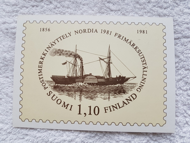 Nordia 1991 Postikortti* Torsten Exström