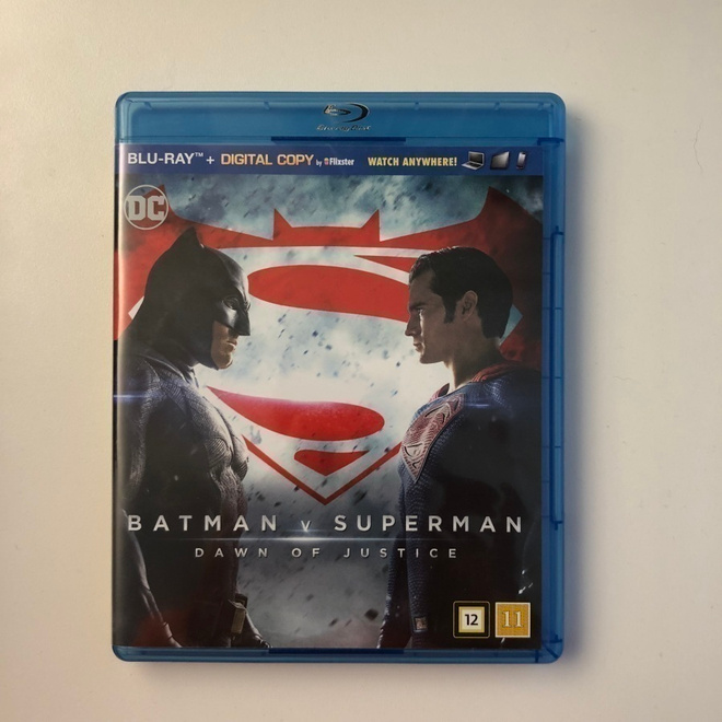 Batman v Superman - Dawn of justice Blu-ray