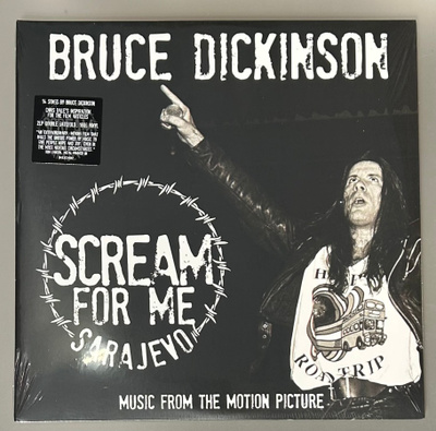 BRUCE DICKINSON : Scream For Me Sarajevo - 2LP, uusi