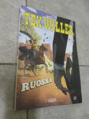 TEX WILLER värialbumi - RUOSKA (Ruju-Milano / Egmont 2021)