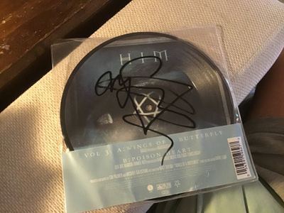Him . Wings of a butterfly nimmari 7” Vinyyli single