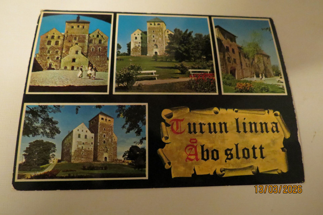TURUNLINNA 1979 KULKENUT KORTTI
