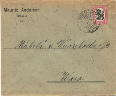 FIRMAKUORI ORAVAIS MAURITZ ANDERSON