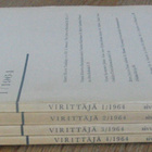Virittäjä 1964 vuosikerta. 400 s. - pikkukuva 1