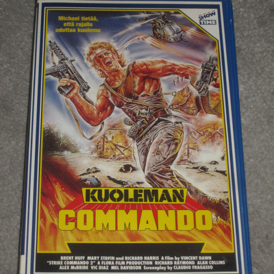 Kuoleman Commando - Brent Huff - VHS