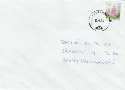 Postileima, Satelliittileima  PADASJOKI