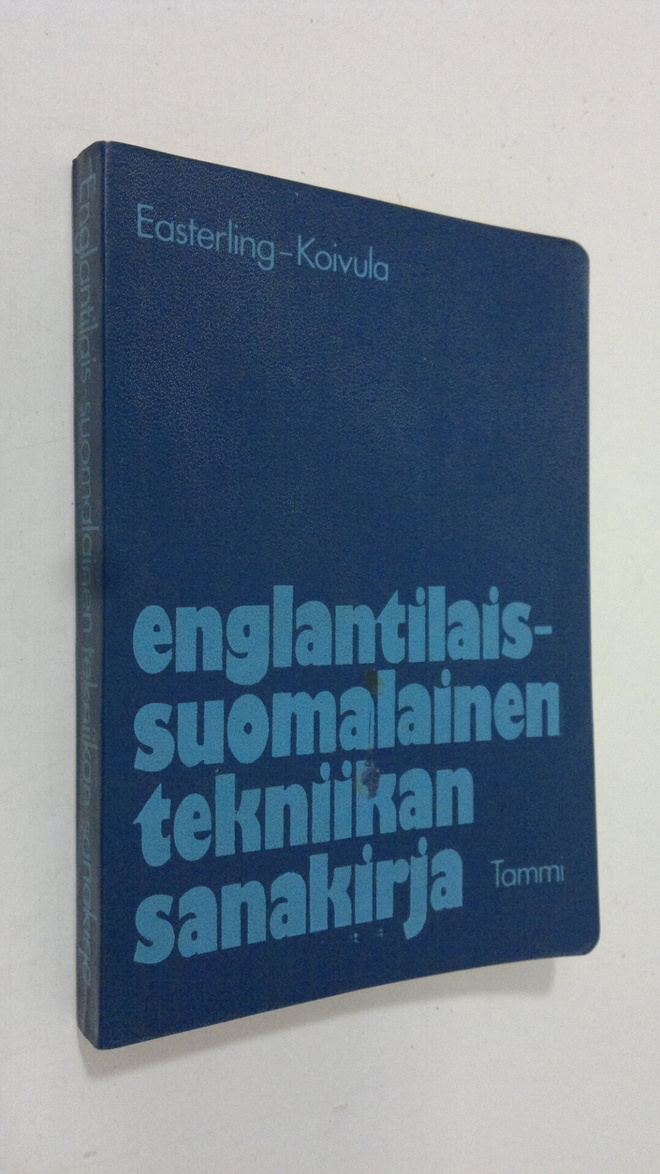 Anja Easterling : Englantilais-suomalainen tekniikan sana...