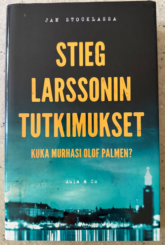 [Kirja] JAN STOCKLASSA: STIEG LARSSONIN TUTKIMUKSET