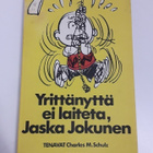 Tenavat 14- Yrittänyttä ei laiteta, JJ (C. M. Schultz,kirja) - pikkukuva 1