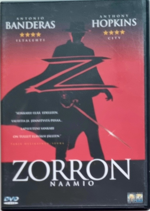 ZORRON NAAMIO DVD