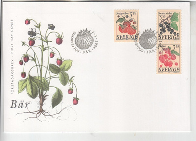Ruotsi FDC 1995 Marjoja